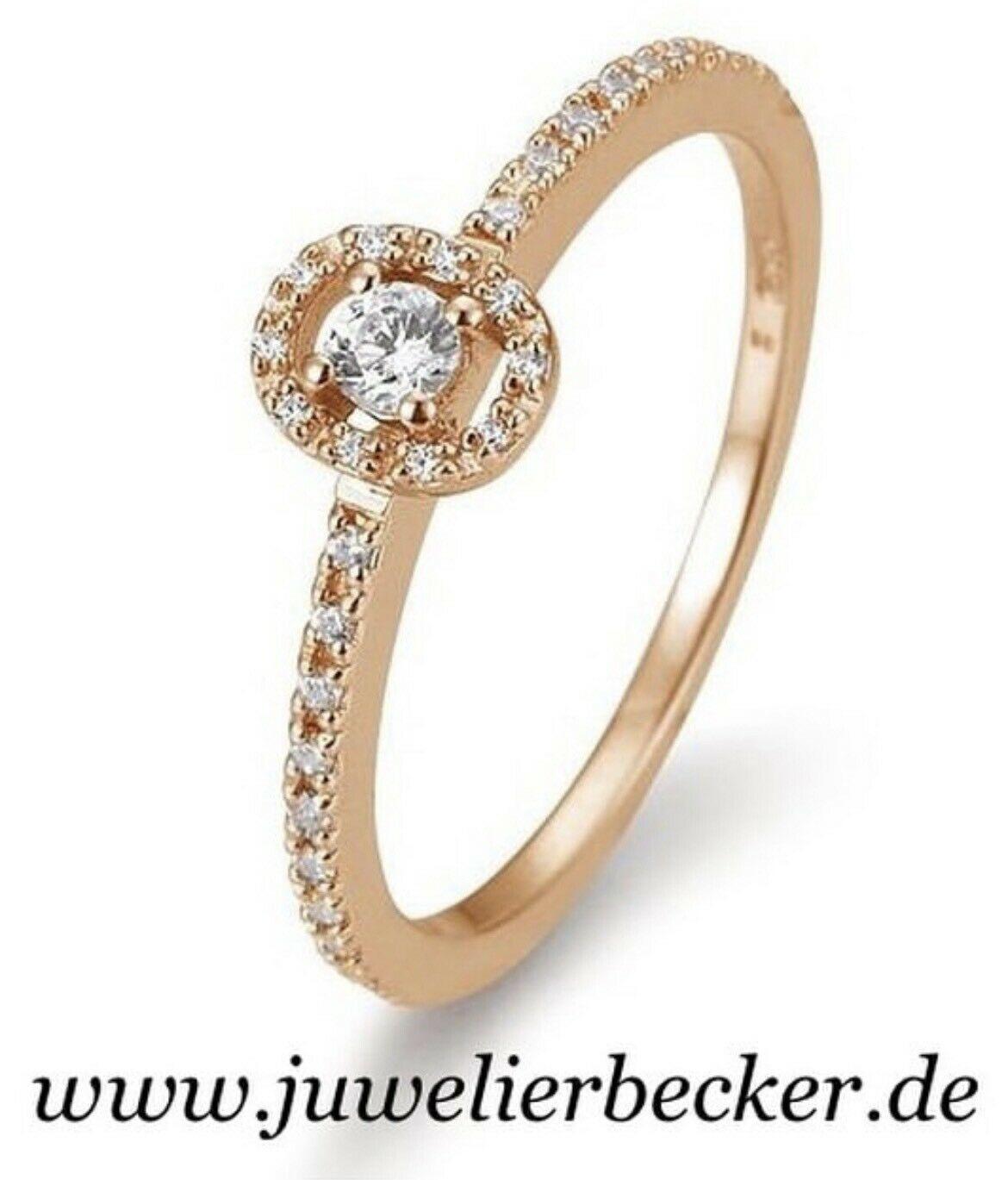 Verlobungsring 585 Gold Diamant exklusiv