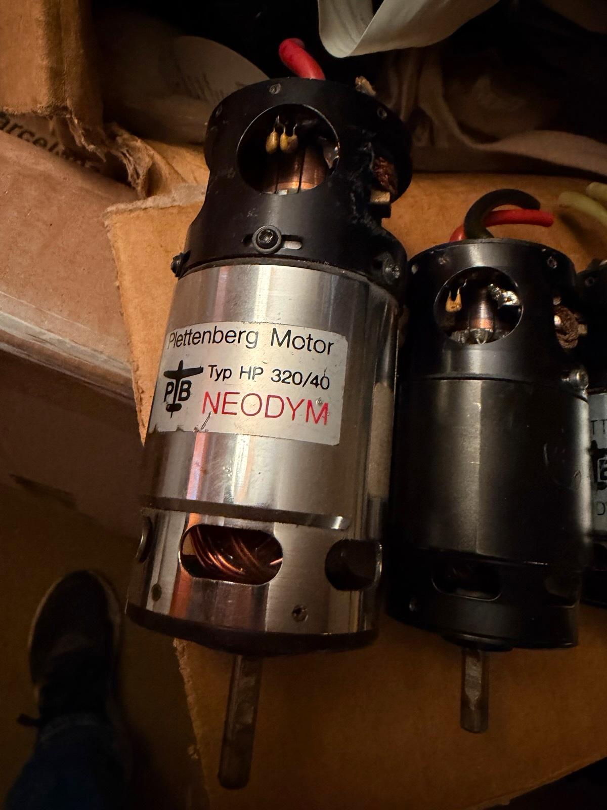 Plettenberg RC-Motoren Sammlung 4 Stück