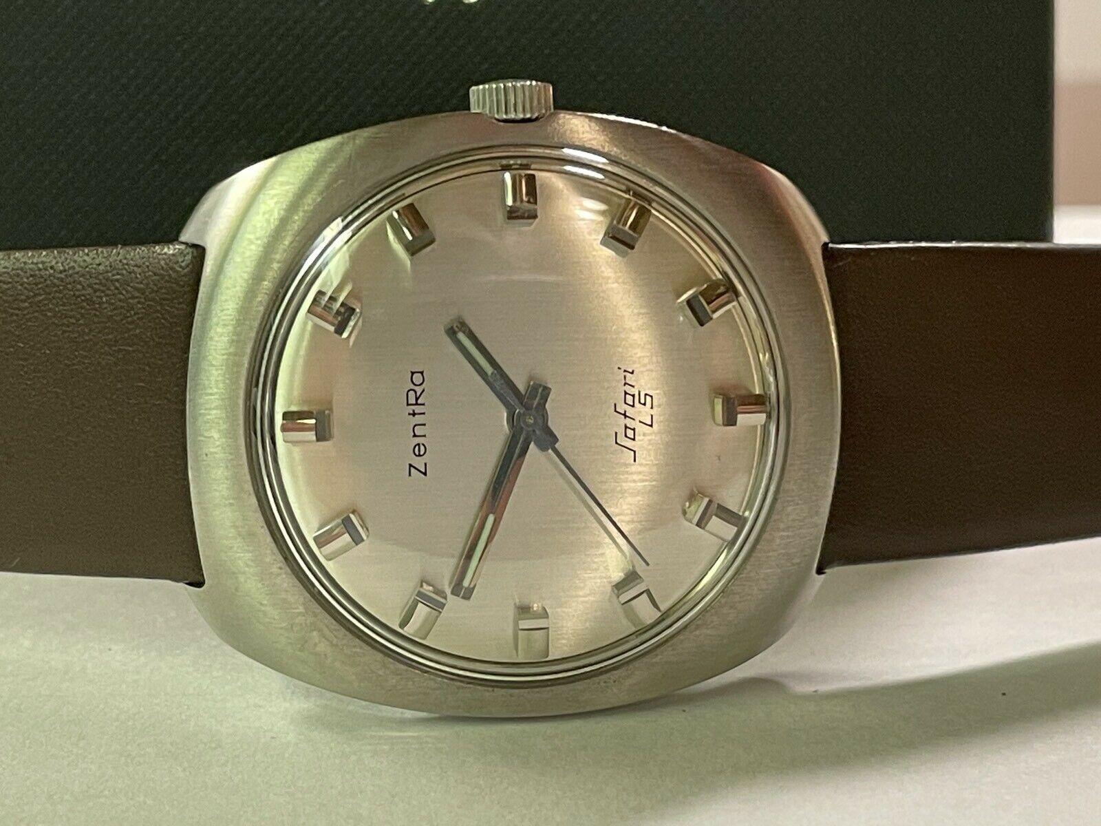Zentra Herrenuhr Handaufzug Vintage